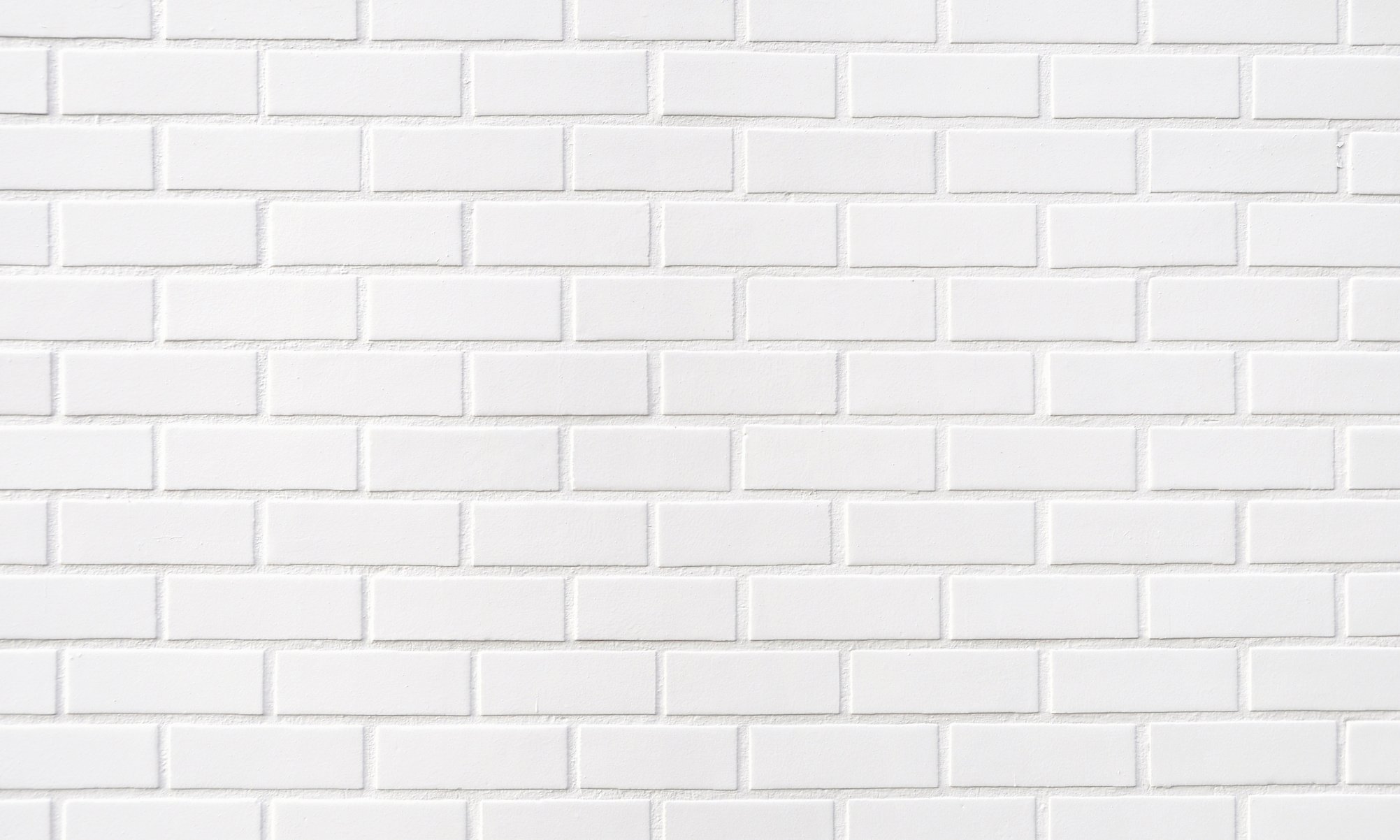 White Brick Wall Background